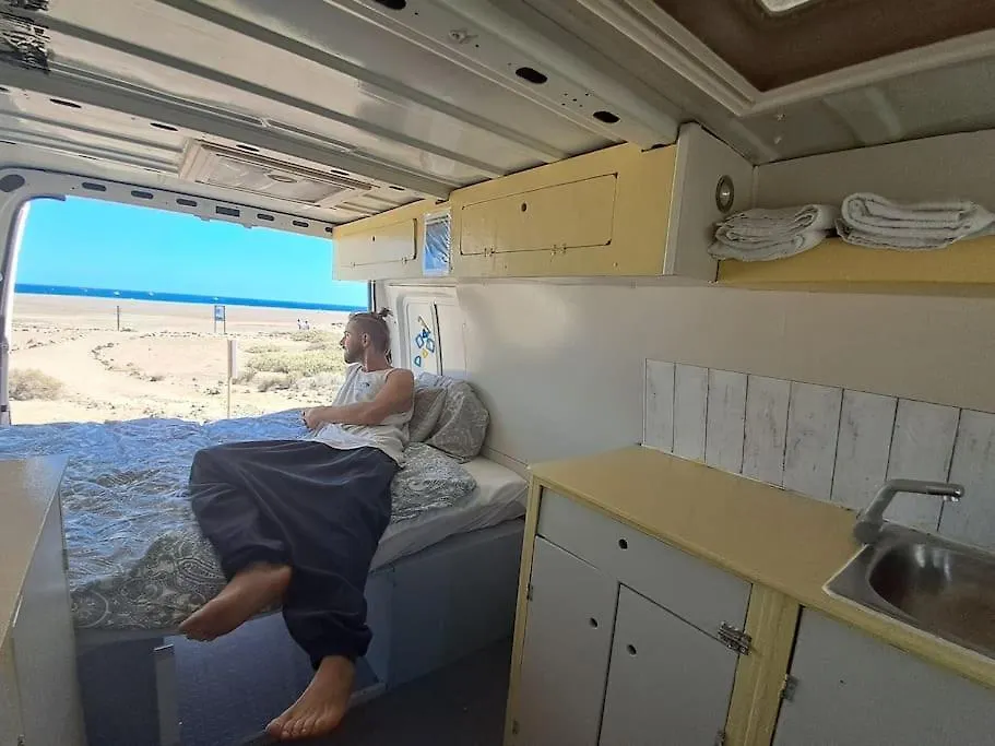 Apartment Slow-Life Campervan, Kueche, Dusche, Queen-Size Bett, Solar El Medano